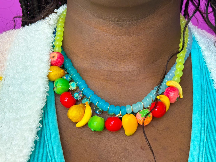 Fruit Snack Beaded Necklace