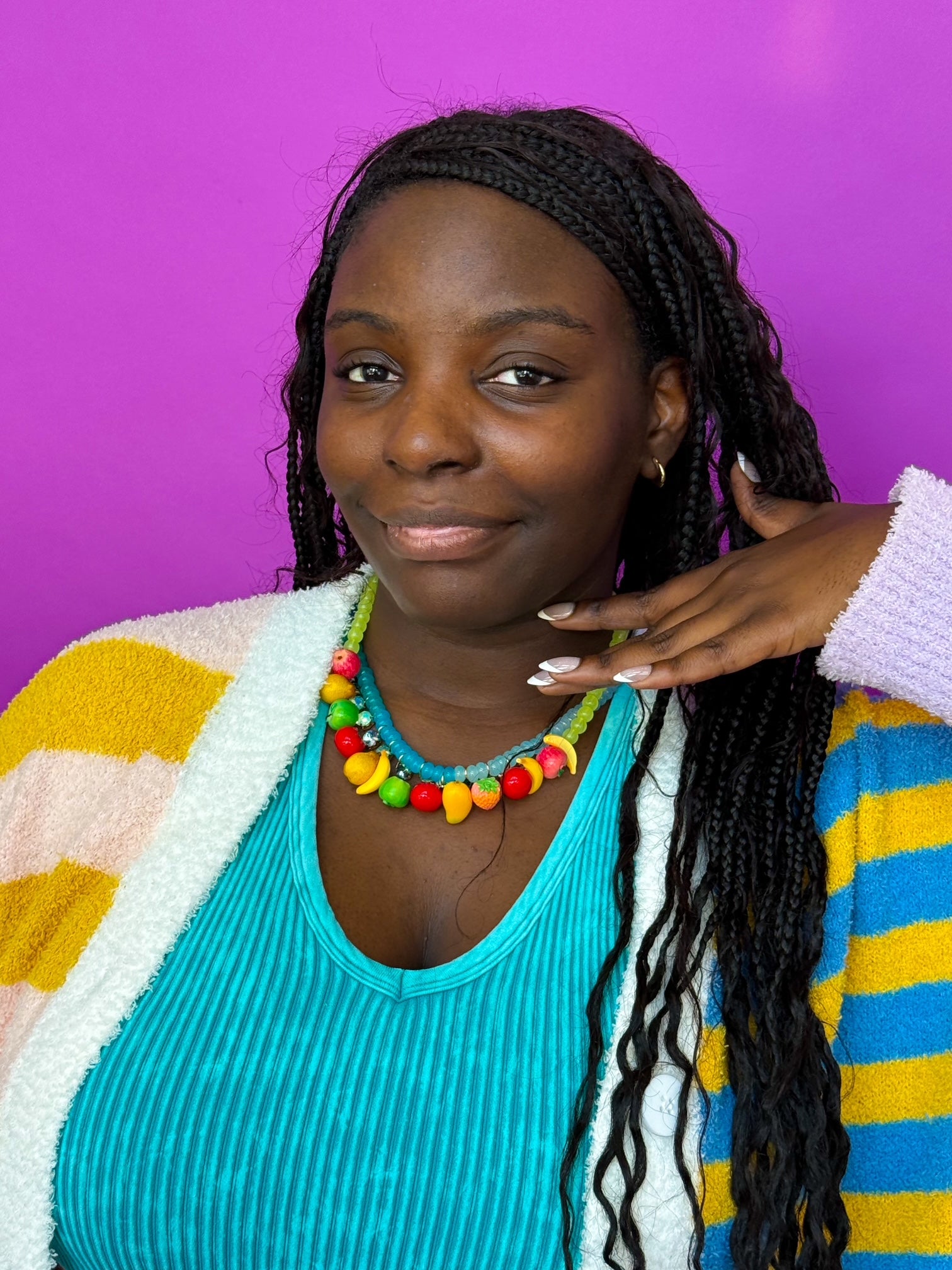 Fruit Snack Beaded Necklace
