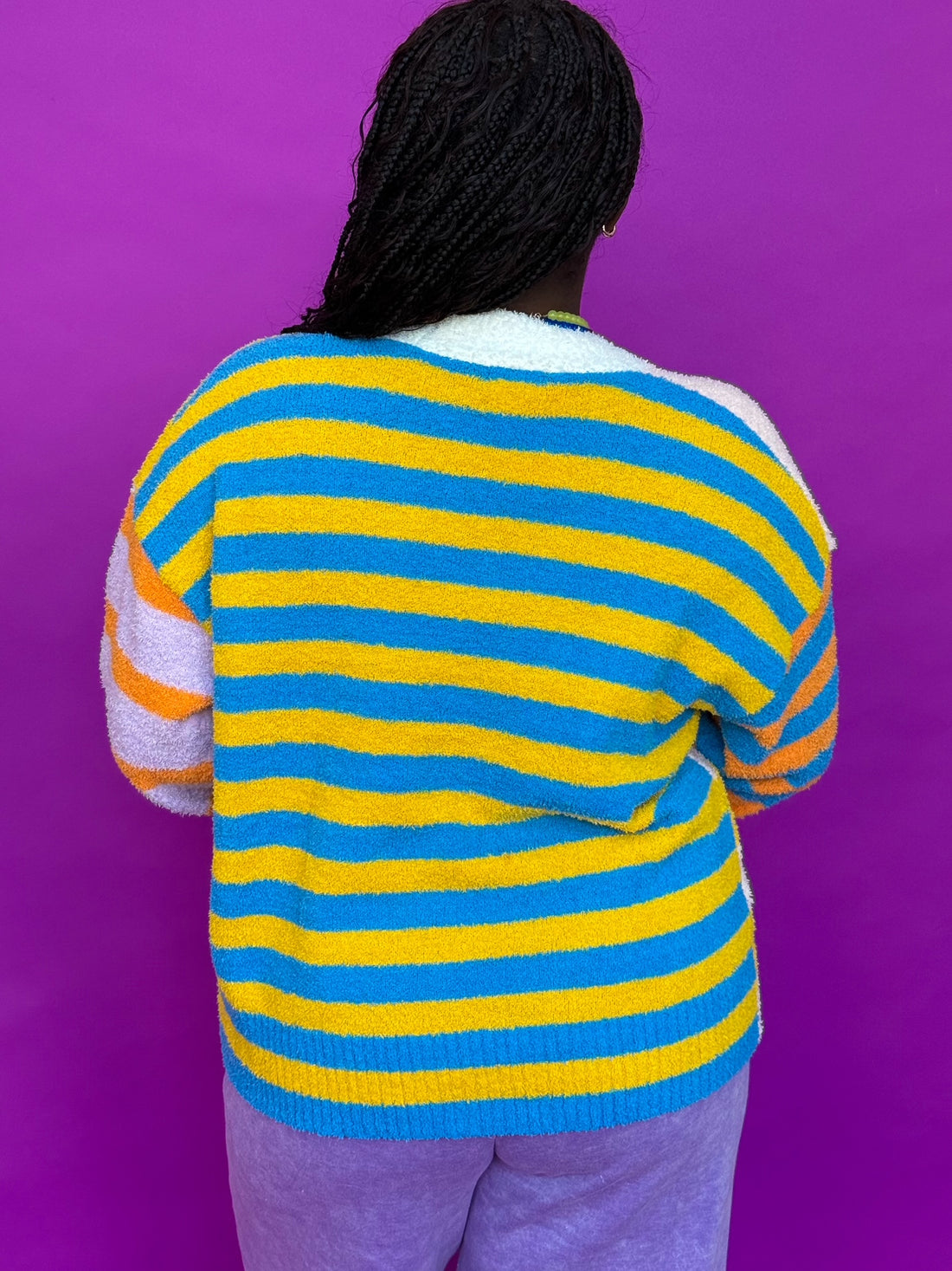 Spring Stripes Cardigan (S-3XL)