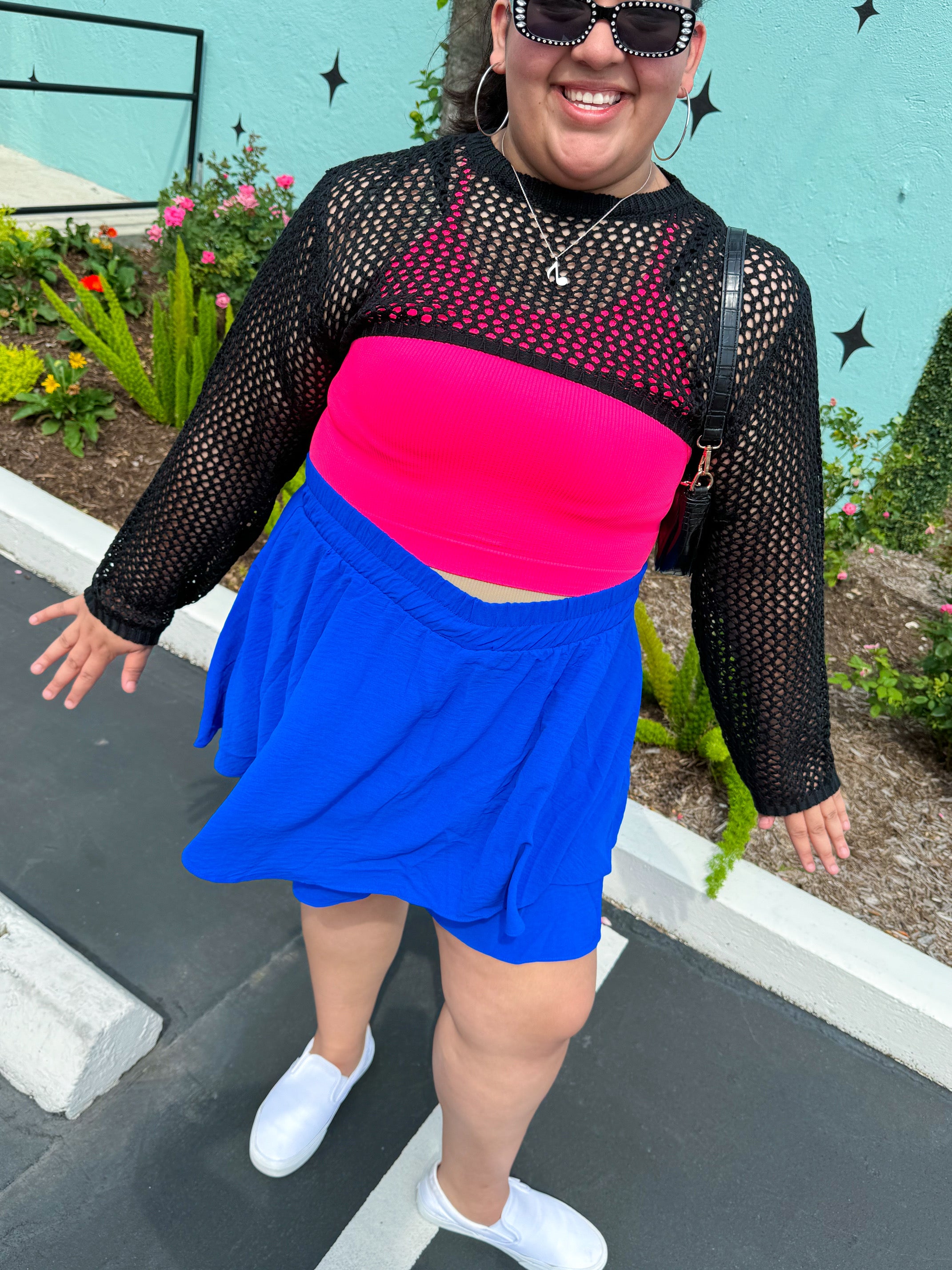 Lounge Tank in Fuschia (S-3XL)