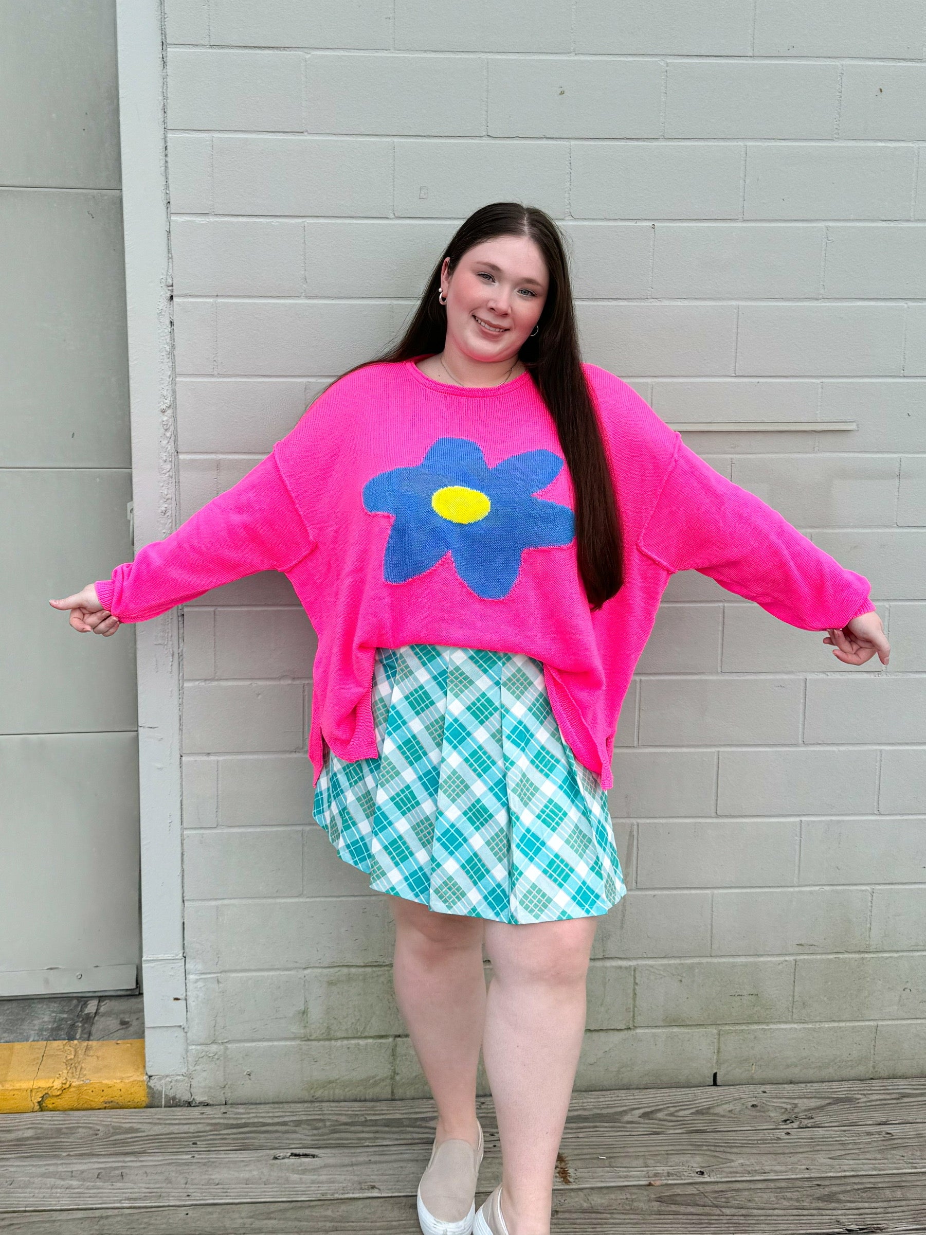 Frosted Fantasy Plaid Skirt (S-2XL)