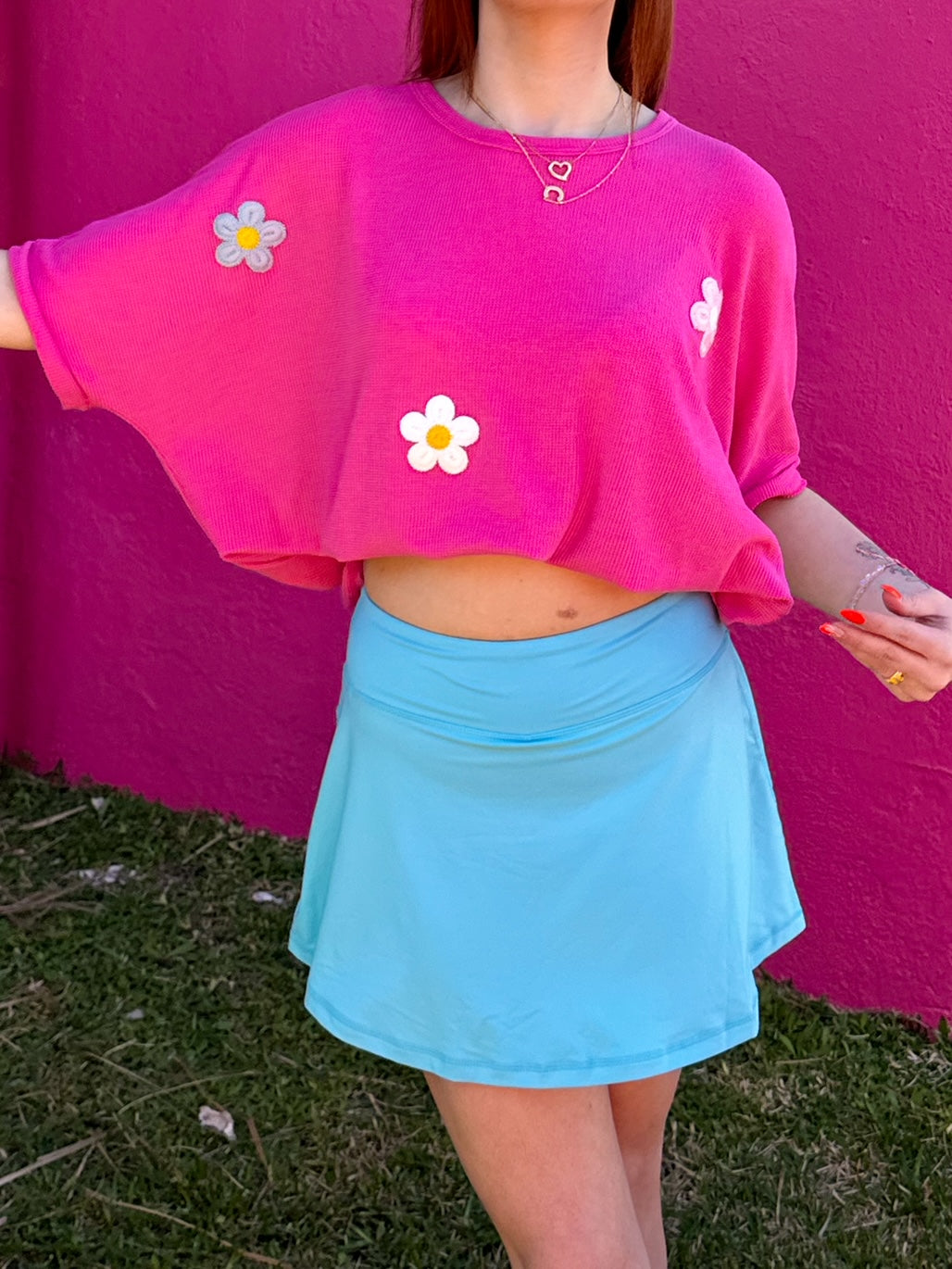 Bow Blue Power Skort (S-3XL)