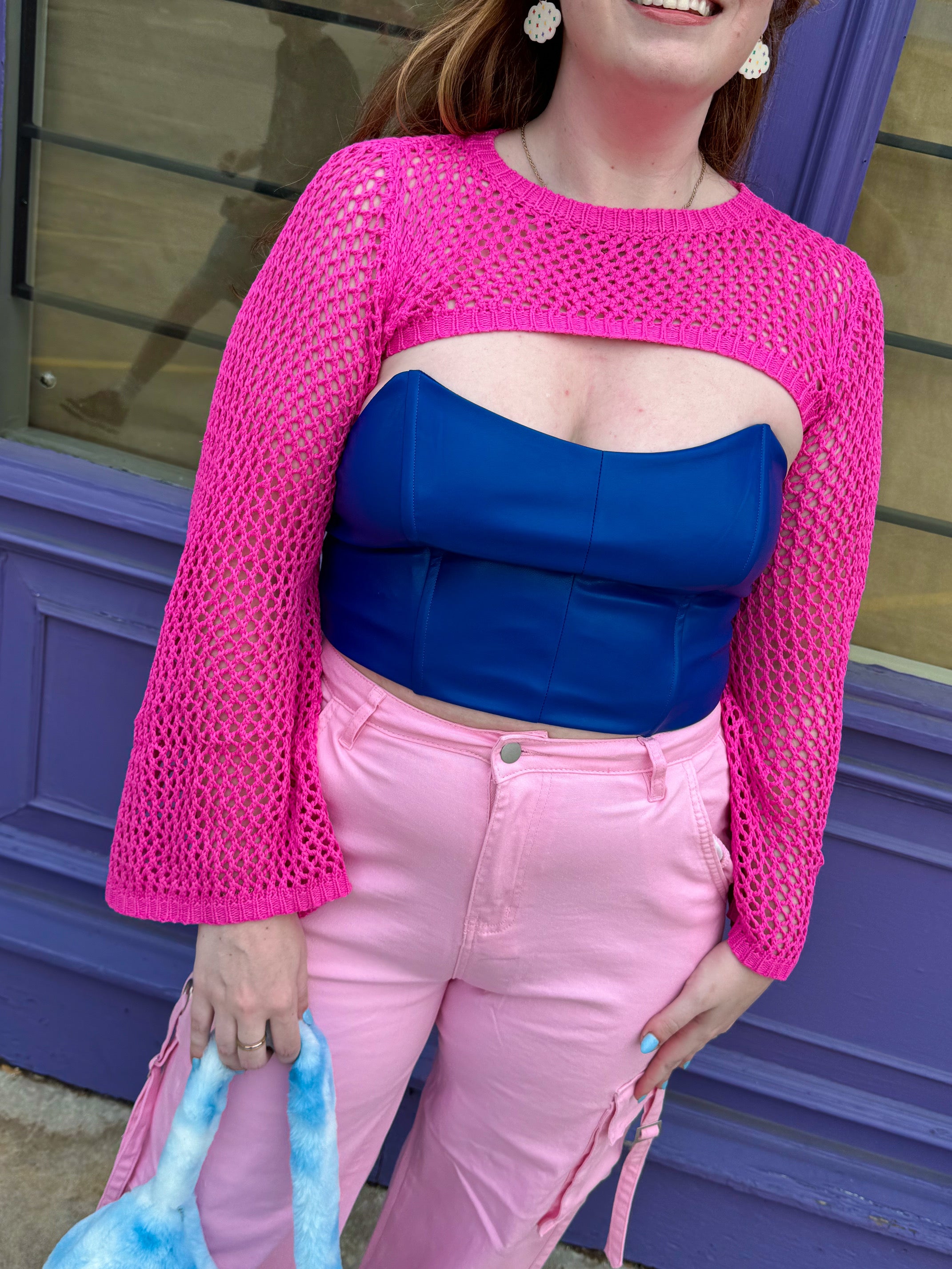 Wonderland Bolero in Pink (S-L)