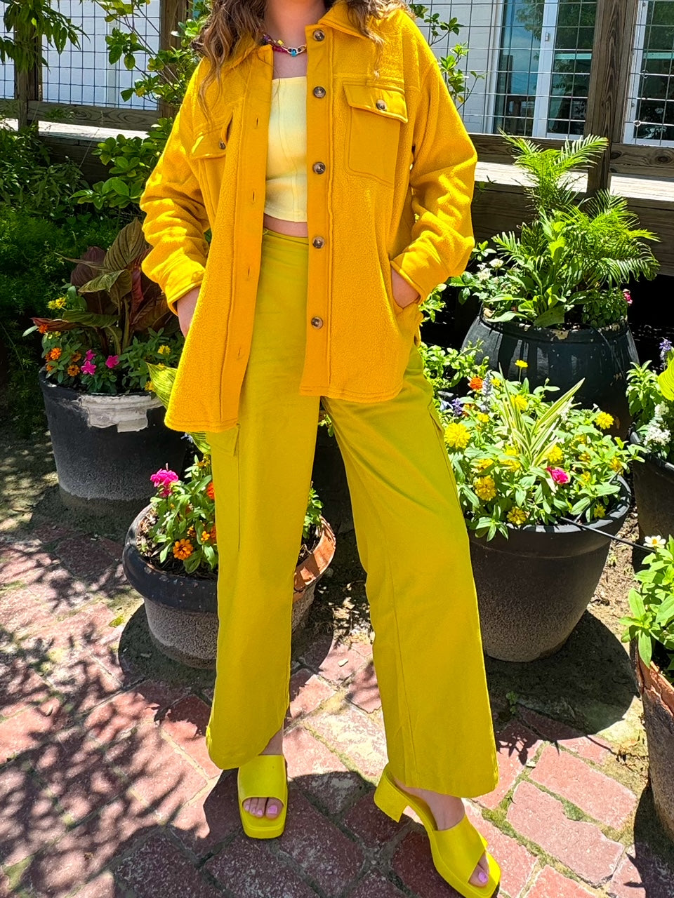 Mustard Yellow Shacket (S-3XL)