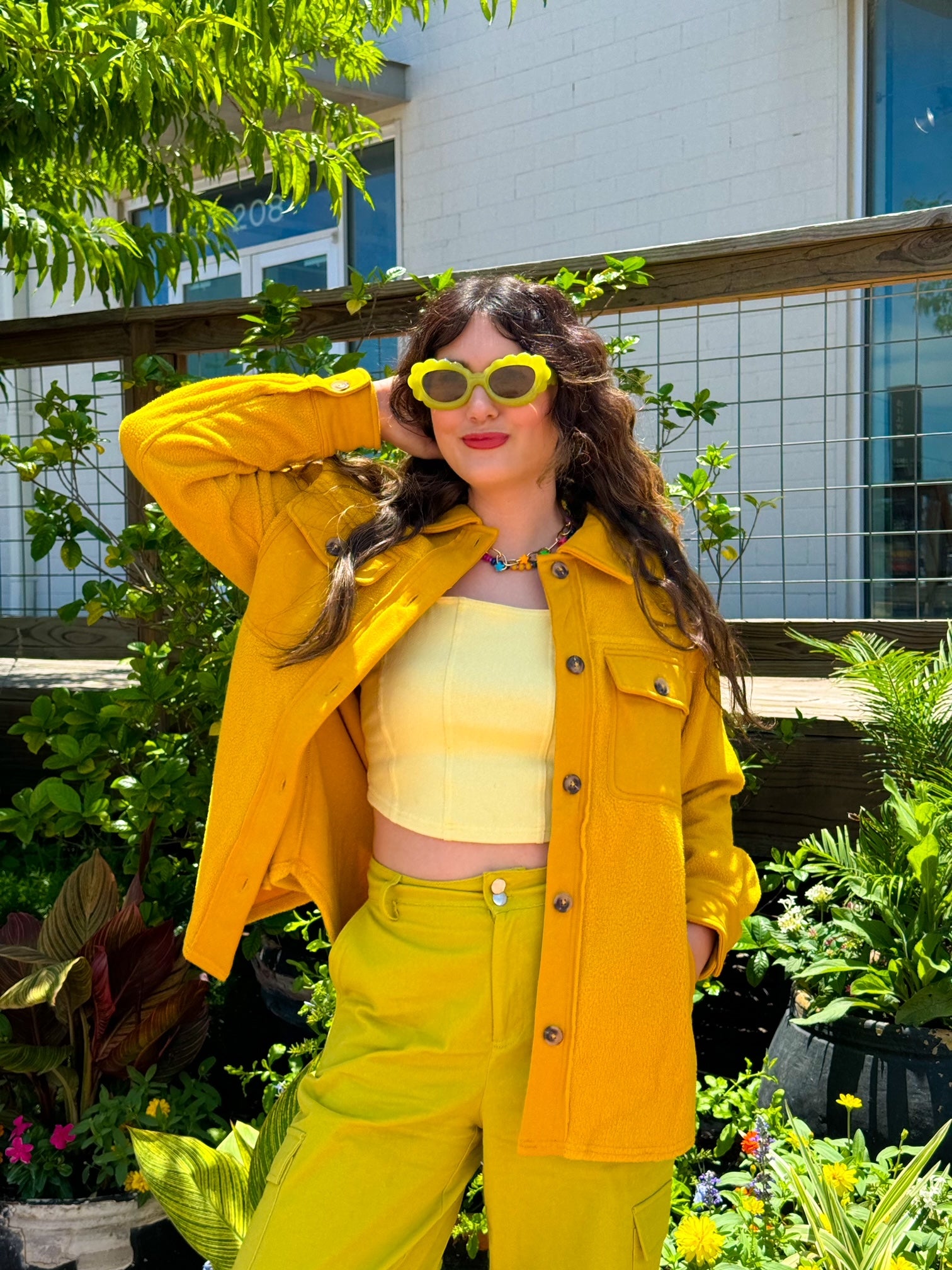 Mustard Yellow Shacket (S-3XL)