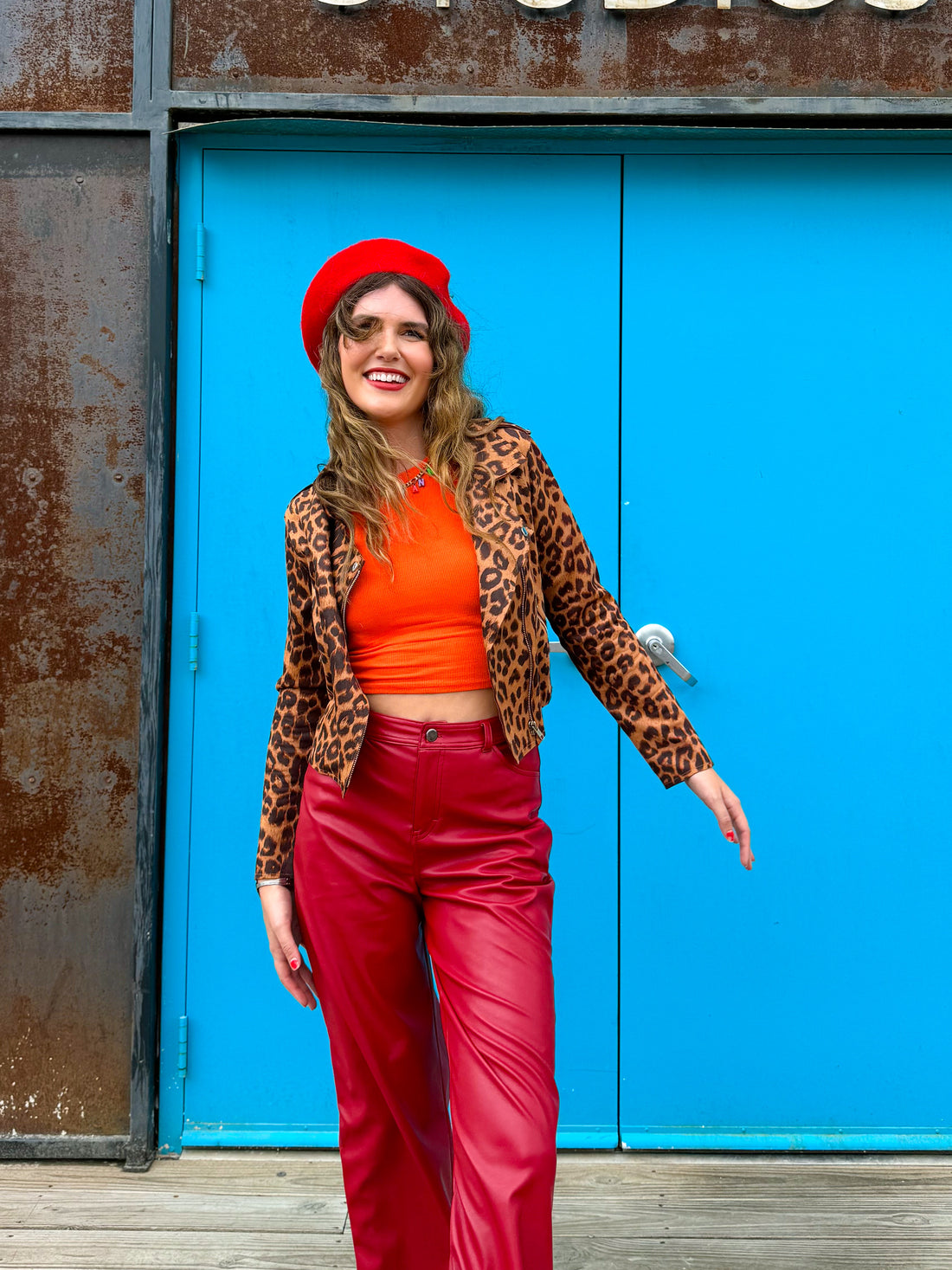 Weekend Getaway Cheetah Jacket (Small & Medium)