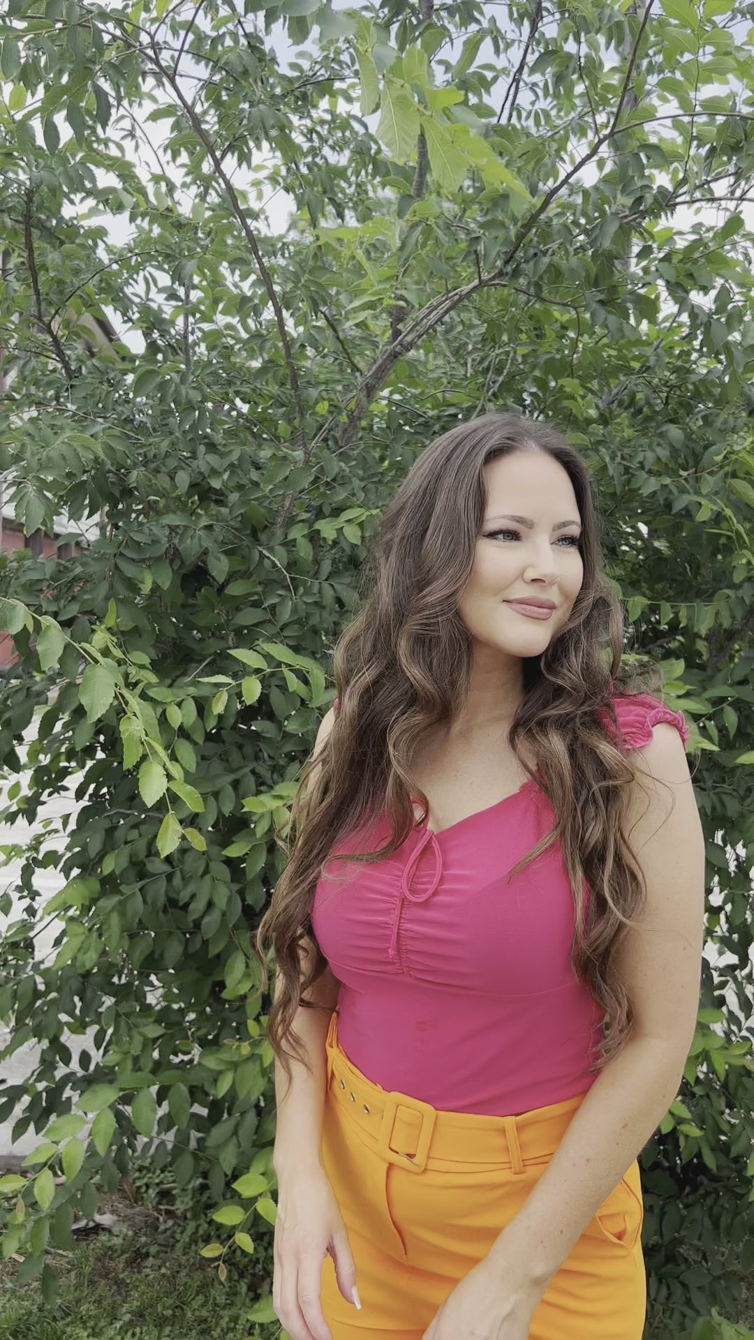 Raspberry Picking Top (S-3X)