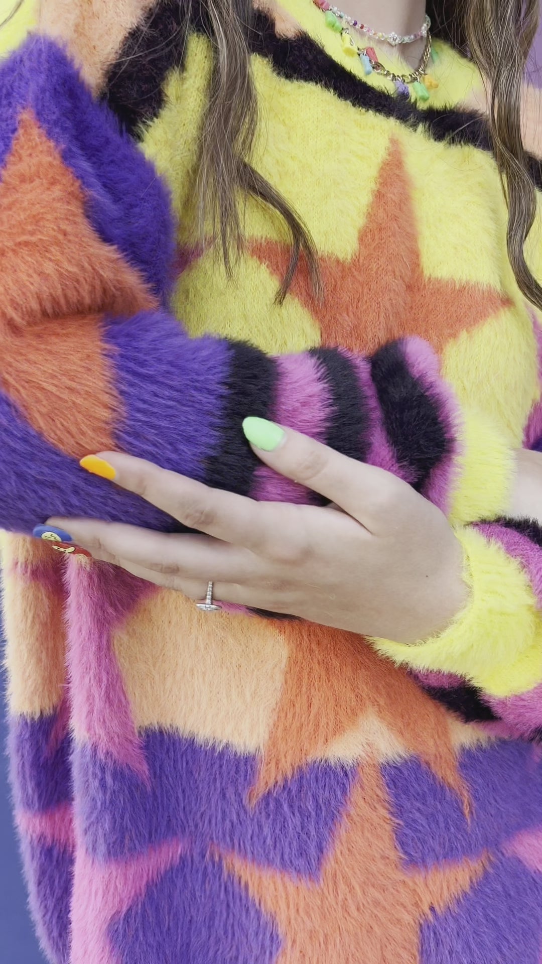 Stars are my Muse Sweater (L-2X)