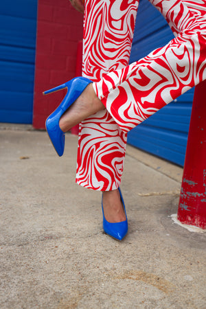 Royal Blue Heels