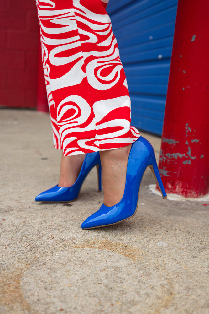 Royal Blue Heels