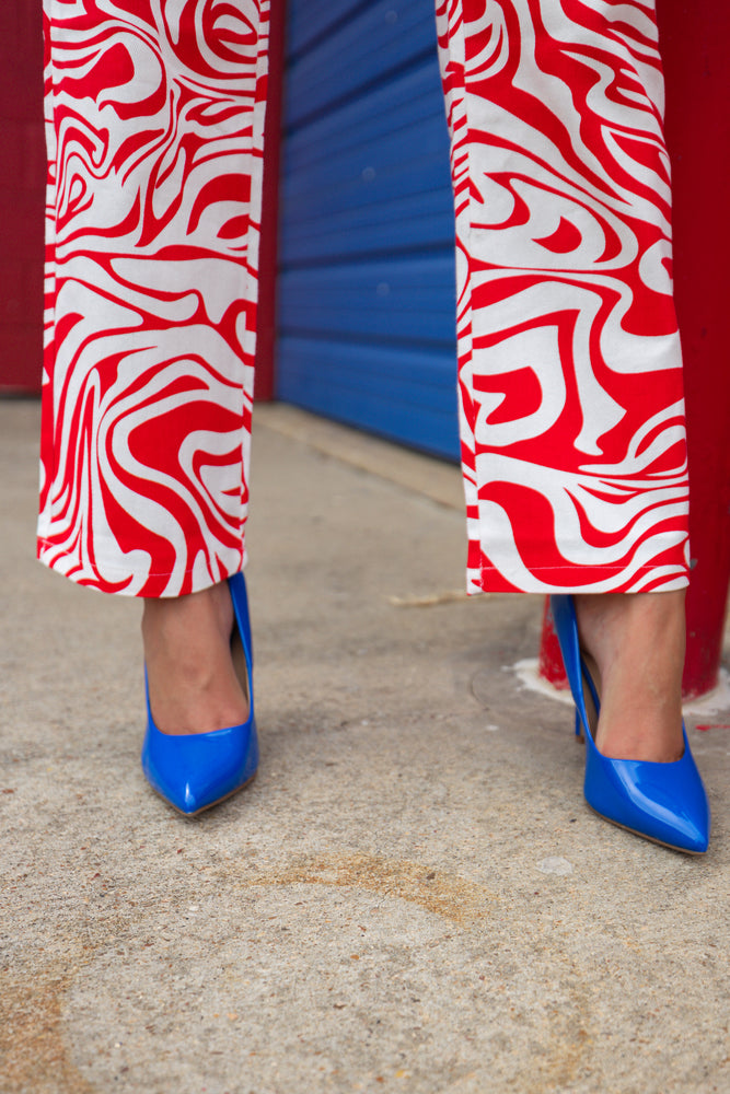 Royal Blue Heels