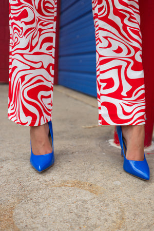 Royal Blue Heels