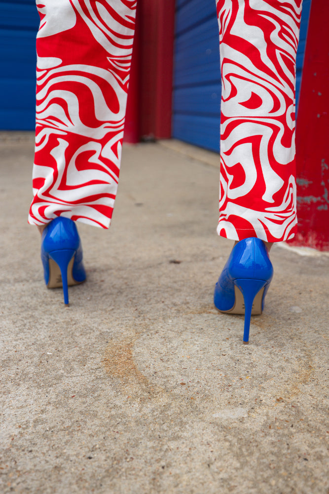 Royal Blue Heels