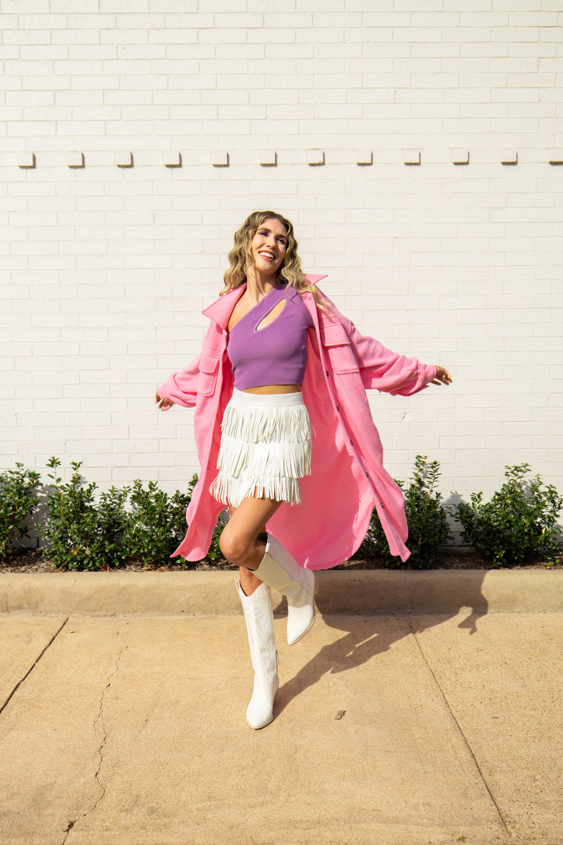 Catch You Later One Shoulder Top (S & M)