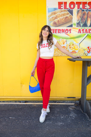 Bright Red Sweatpants (S-3XL)