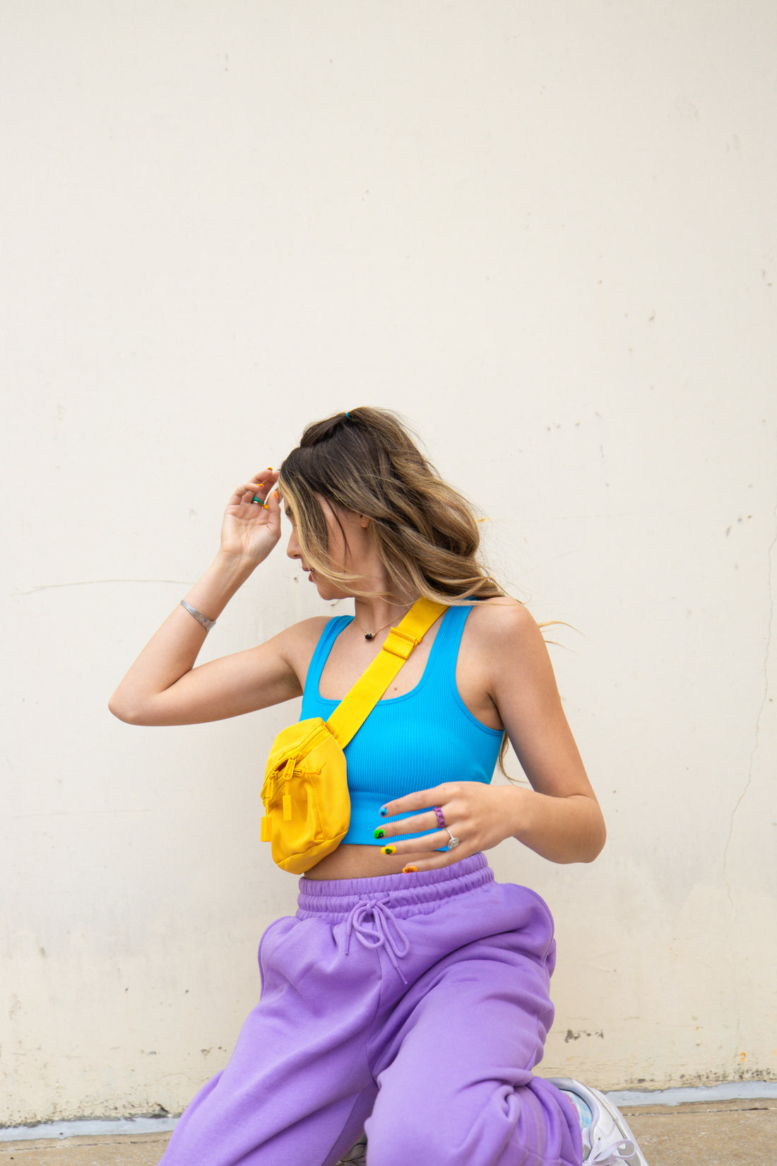 Clear as Day Square Neck Lounge Tank (L/XL)