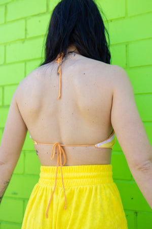 Shades of Yellow Star Halter Tank (S-L)