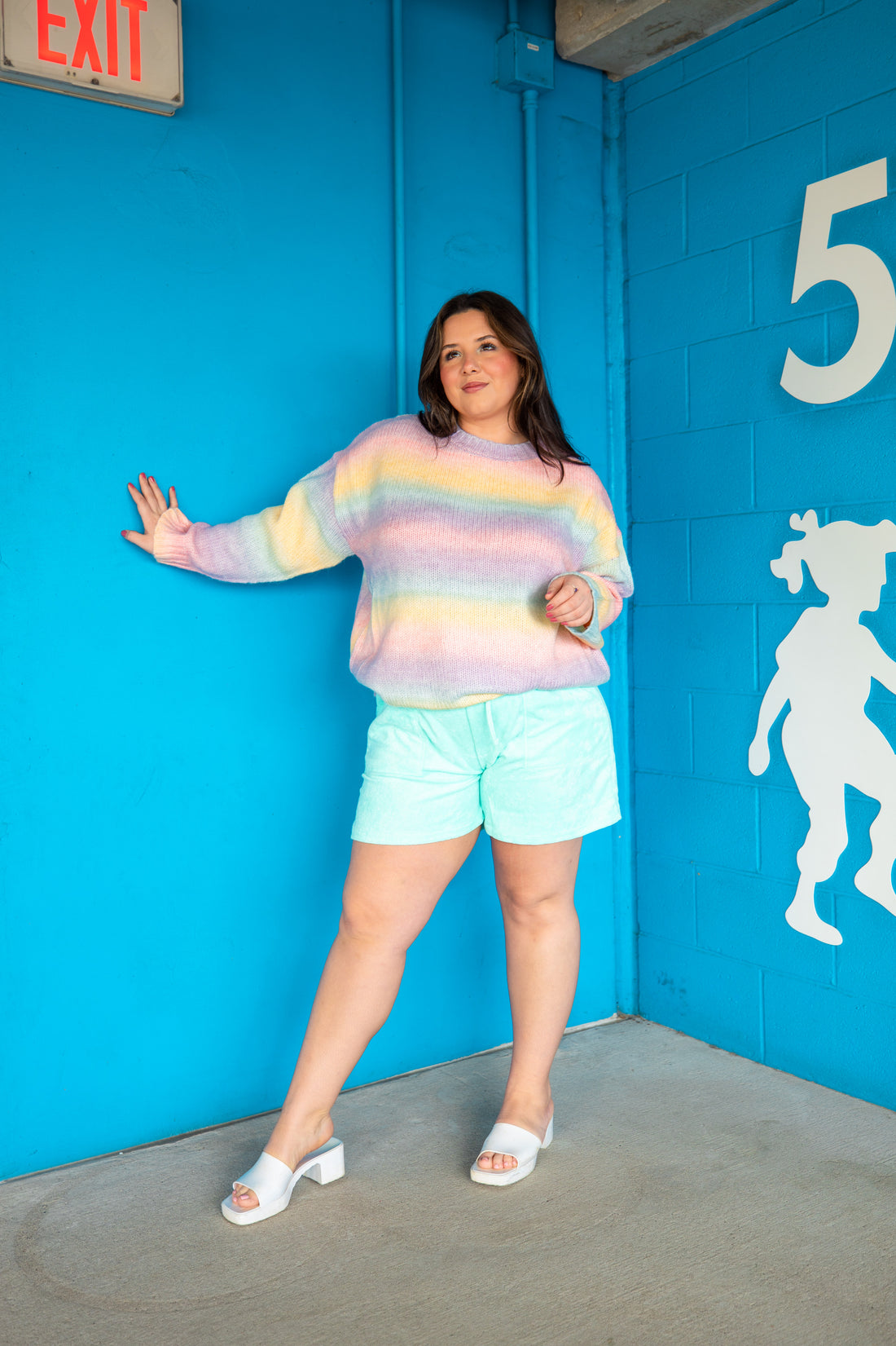 Scoop of Mint Terry Shorts (L-3XL)