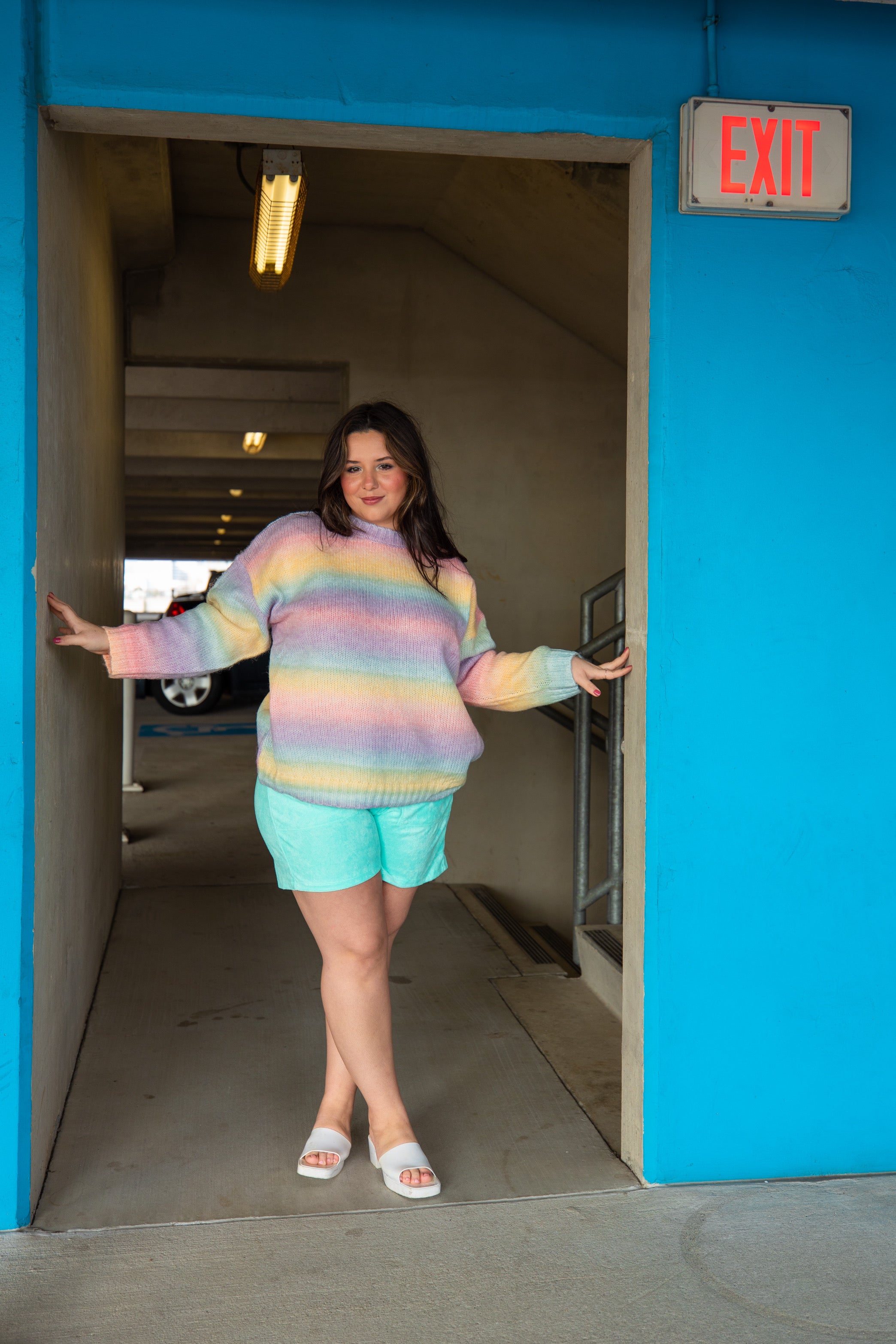 Scoop of Mint Terry Shorts (L-3XL)