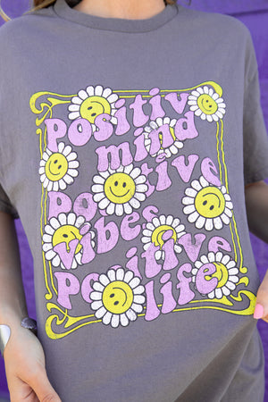 Positive Mind Oversized Tee