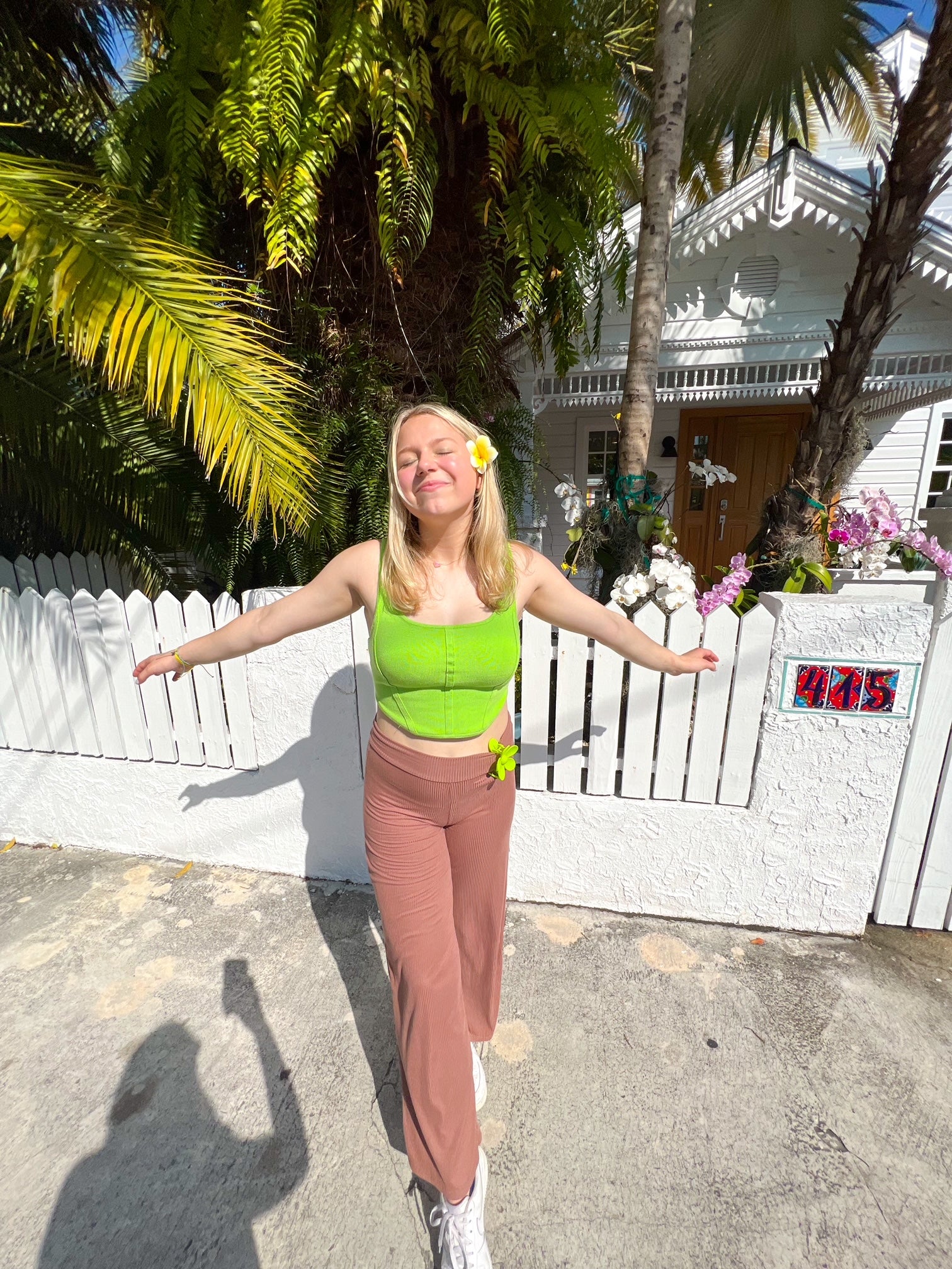 Poppy Lime Tank (S-L)