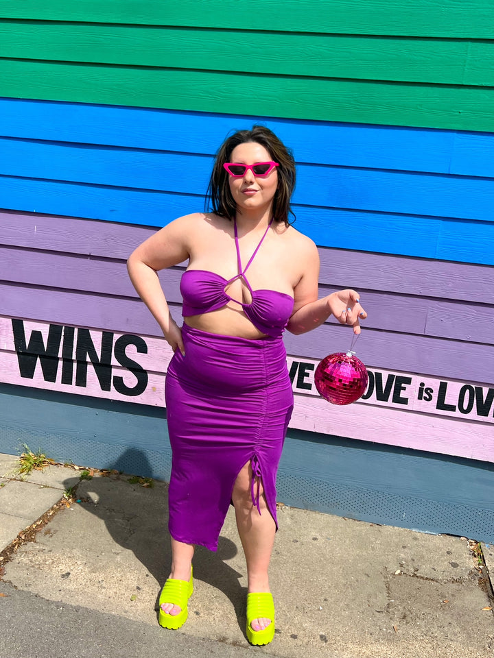 Queen Status Purple Set (S-3X)