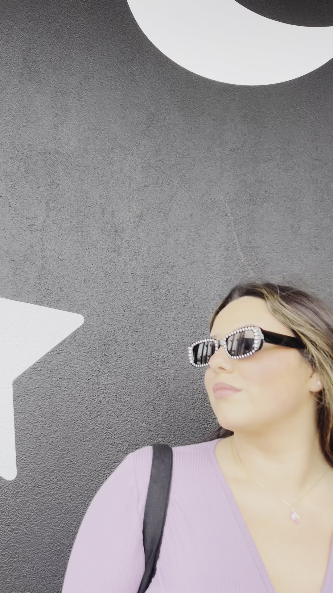 Angel Energy Long Sleeve Top in purple (S-3X)