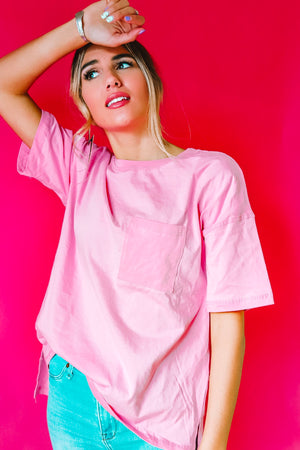 Fruit Punch Tee Pink