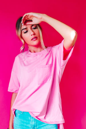 Fruit Punch Tee Pink